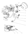 Chrysler Cirrus EGR Valve Diagram - V8917825AA