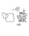 Dodge Viper Alternator Diagram - 5037198AE