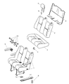 2007 Dodge Sprinter 2500 Seat Cushion Diagram - 1HG961E7AA