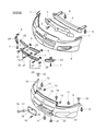 2001 Dodge Stratus Bumper Diagram - MR516339