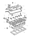 Chrysler Cylinder Head Bolts Diagram - 6503559