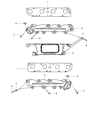Jeep Exhaust Manifold Diagram - 68021512AD
