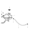 Jeep Grand Cherokee Coolant Reservoir Diagram - 55037999AI