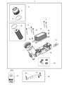 Jeep Wrangler Oil Cooler Diagram - 68365931AA