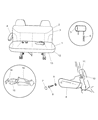 Dodge Ram Wagon Armrest Diagram - MW092T5