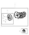 Dodge Ram 2500 Torque Converter Diagram - 68109671AA