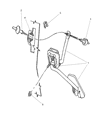Chrysler Prowler Accelerator Cable Diagram - 4865927AA