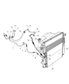 Dodge A/C Condenser Diagram - 68003971AC