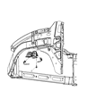 Ram Horn Diagram - 5026992AA