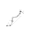 2008 Chrysler Sebring Fuel Filler Neck Diagram - 5085377AB