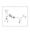 Jeep Sway Bar Kit Diagram - 52060300AI