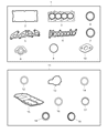 Chrysler Aspen EGR Valve Gasket Diagram - 5277928