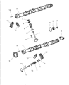 Chrysler Camshaft Diagram - 4777629AA