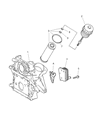 Dodge Sprinter 2500 Coolant Filter Diagram - 5086301AA