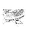 2004 Chrysler Pacifica Headlight Diagram - 4857851AA