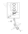 2017 Ram 3500 Rod Bearing Diagram - 68032273AA