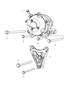 Jeep Alternator Diagram - 68078950AA