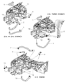 2005 Chrysler Sebring Transmission Oil Cooler Hose Diagram - 4596765AC
