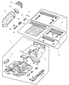 Jeep Door Check Diagram - 55013668AB
