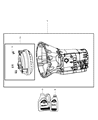 Dodge Nitro Torque Converter Diagram - RX012450AC