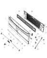 Ram Tailgate Handle Diagram - 55397292AB