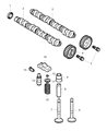 Jeep Wrangler Lash Adjuster Diagram - 68337396AA