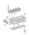 Chrysler PT Cruiser Cylinder Head Diagram - RX149289AA