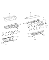 2020 Ram 3500 Exhaust Heat Shield Diagram - 4893964AB