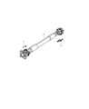2010 Dodge Nitro Drive Shaft Diagram - 52853364AF