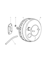 Jeep Grand Cherokee Brake Booster Diagram - 5143288AA