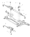 Chrysler Cirrus Rack And Pinion Diagram - 4897585AB