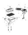 Dodge Durango Air Filter Box Diagram - 53030819