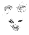 Dodge Durango Air Filter Box Diagram - 53032529AA