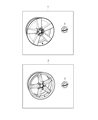 2015 Dodge Challenger Spare Wheel Diagram - 82213220