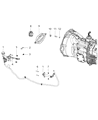 Ram Clutch Master Cylinder Diagram - 4581761AB