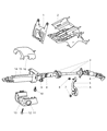 Jeep Wrangler Steering Column Diagram - 5057078AA