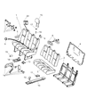 Dodge Sprinter 2500 Armrest Diagram - 68010987AA