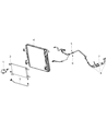 2018 Ram 4500 Transmission Oil Cooler Hose Diagram - 68213257AG