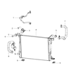 Ram Radiator Diagram - 52014721AA