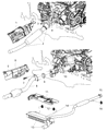 Jeep Patriot Muffler Diagram - 5105125AH