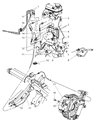 Chrysler Aspen ABS Control Module Diagram - 68018840AA