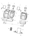 Ram 3500 Seat Heater Diagram - 4610137AB