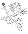 Jeep Commander Piston Diagram - 5086011AB