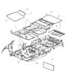 Chrysler PT Cruiser Dash Panels Diagram - 4724890AA