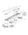 Ram Instrument Panel Light Bulb Diagram - 68191740AA