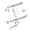 Chrysler Sebring Intake Valve Diagram - 4852411AA