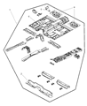 Dodge Journey Floor Pan Diagram - 5067837AF