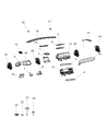 Ram Glove Box Diagram - 6YK09TX7AA