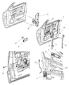 Dodge Window Regulator Diagram - 55359567AB