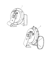 Chrysler Cirrus Horn Diagram - 4608311AD